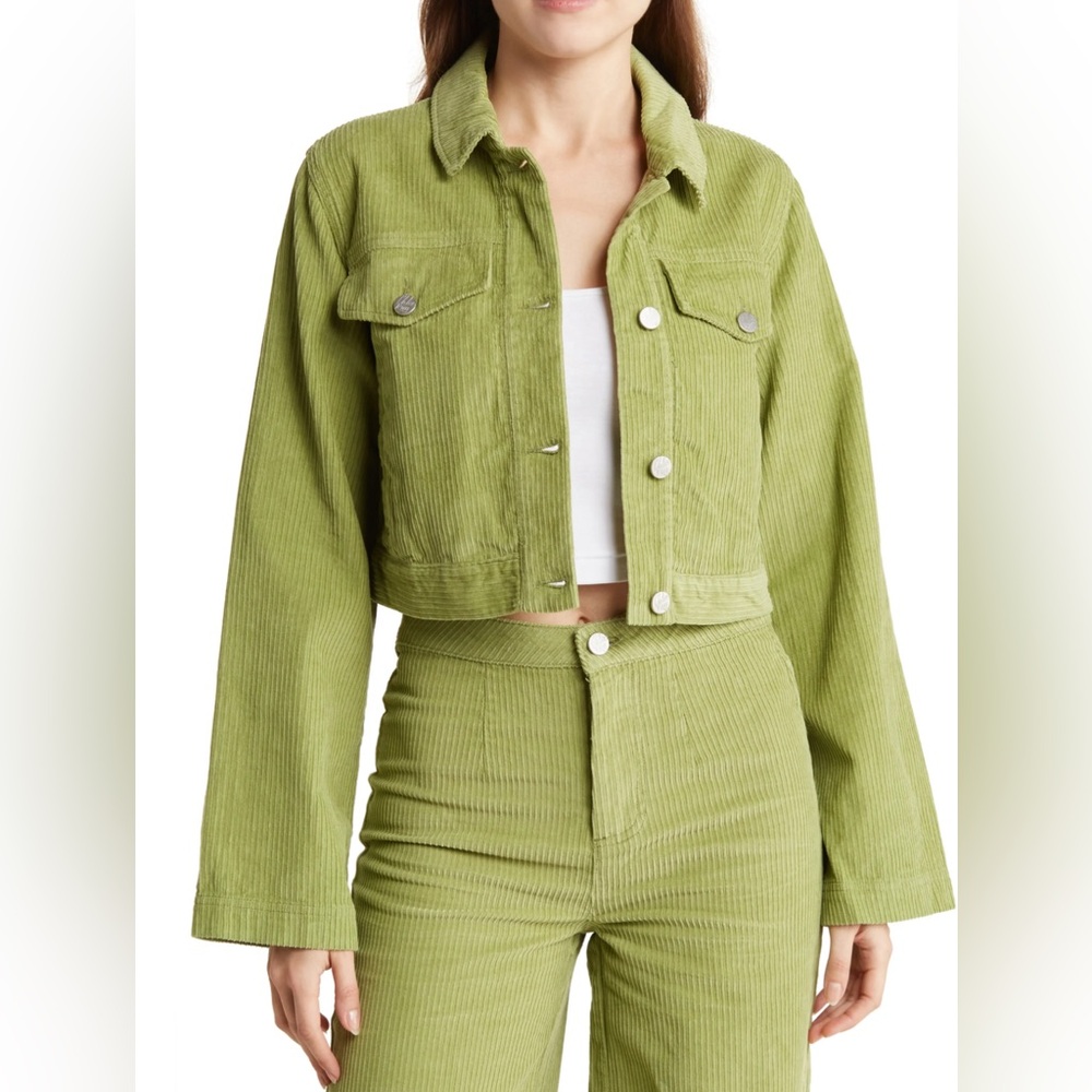 Roxy x Chloe Kim Cropped Corduroy Jacket